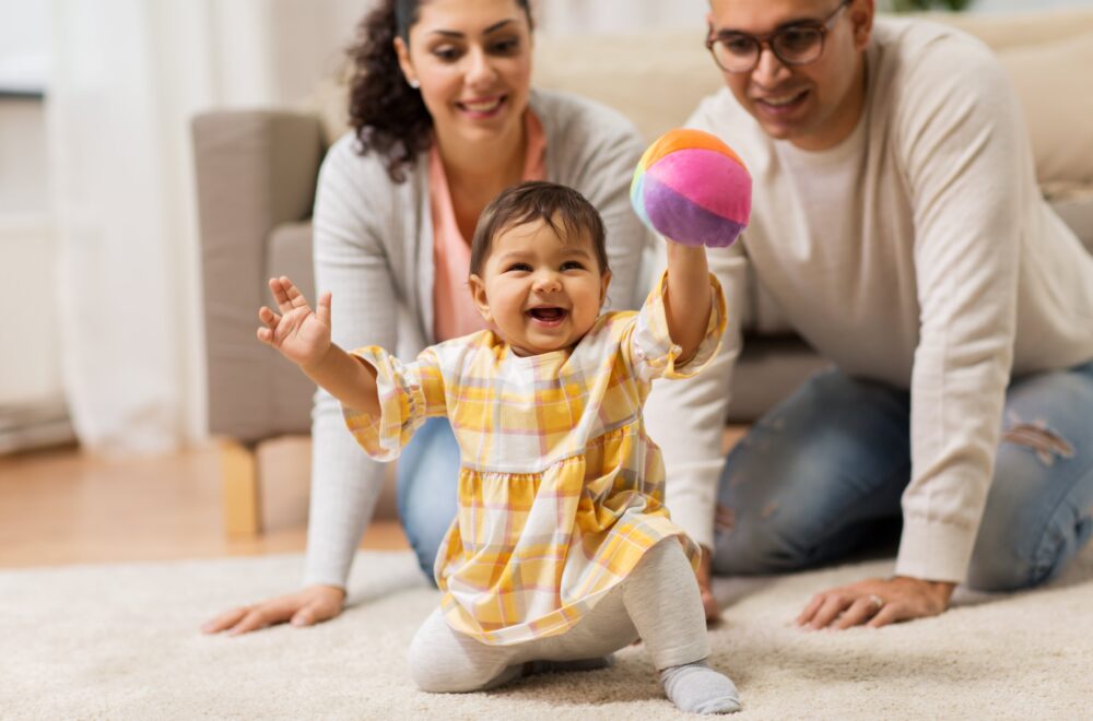 Estimulación táctil para bebe